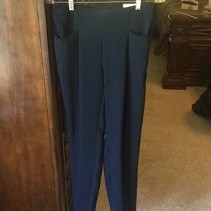 NWT Chico’s navy ankle pants - Chico’s 00